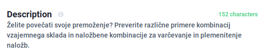 meta opis kako varčevati